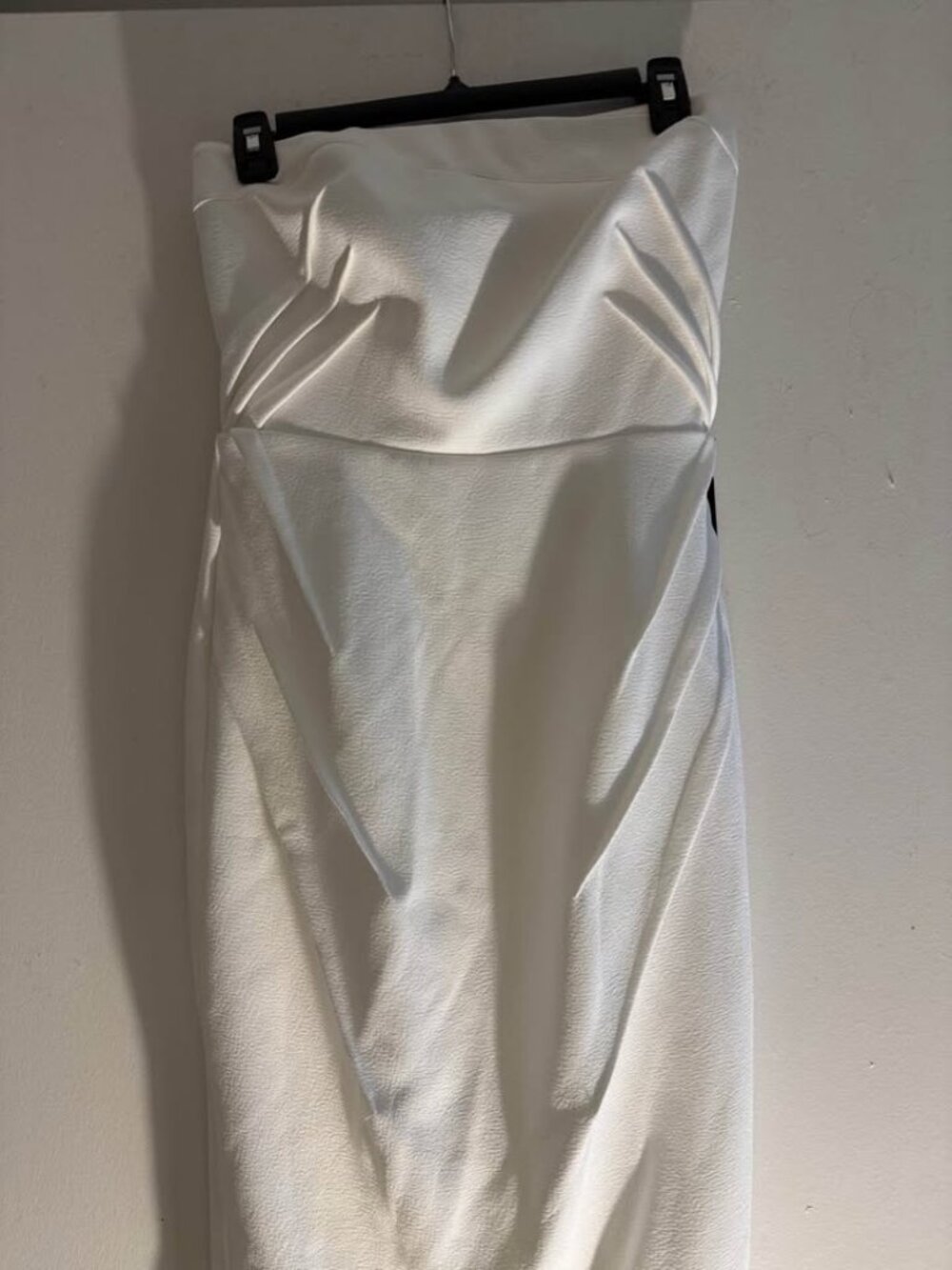 White Cocktail Formal/Wedding Strapless Women Dress GU- NY&C Size S Wth Tags